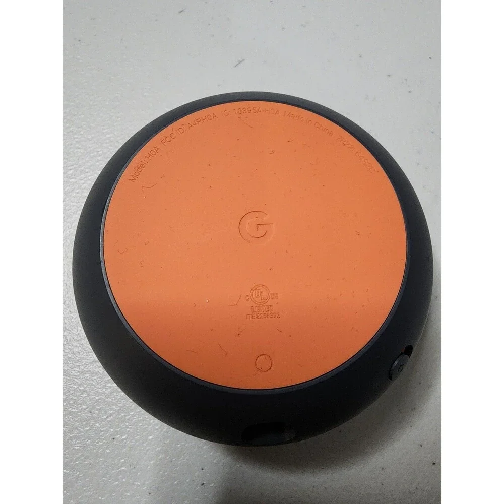 Google H0A Nest Home Mini Smart Voice Assistant Grey No Power Cord 1st Gen